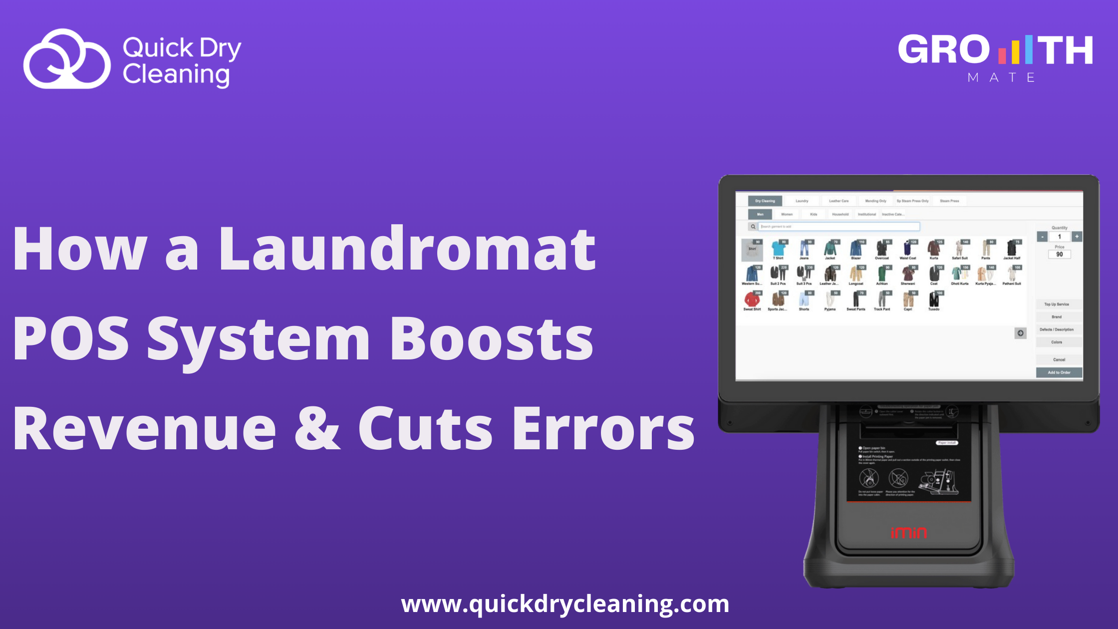 How a Laundromat POS System Boosts Revenue & Cuts Errors