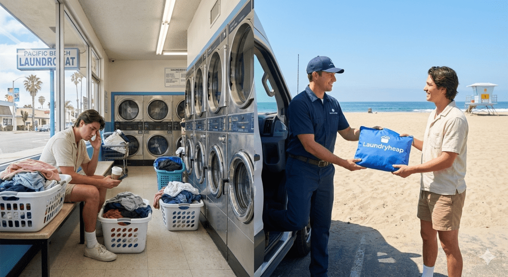 Laundry Pickup vs Laundromat in San Diego (2026 Comparison)