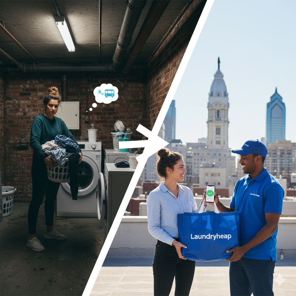 Laundry Service in Philadelphia | Pickup vs Laundromat