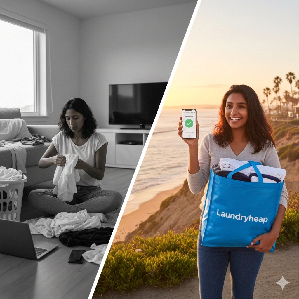 Priya’s Experience With Laundry Pickup Service in San Diego