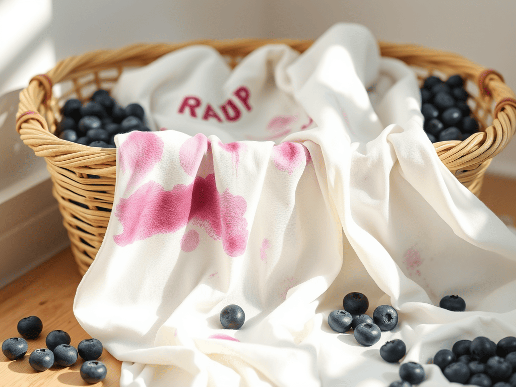 How to Get Blueberry Stains Out of Clothes Easily